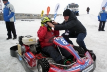 Лилия Бадретдинова стала победительницей соревнований по картингу на призы команды 'КАМАЗ-мастер'